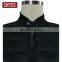 Black Polyester Fabric Quilted Padded Vest