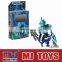 Educational 124PCS children plastic zoo animals diy building block toys set
