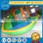 Good quality outdoor commercial long water slide for fun