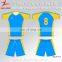 Yellow Blue Free Sample Free Sample Indoor Women Soccer Jersey