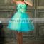Grace Karin New Strapless Soft Tulle Green Cocktail Dress Short Evening Prom Party Dress CL007579-1