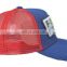 2017 New Style Popular Custom mesh Trucker Hat with woven label, trucker cap