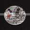 Carton animal magnet tin badge