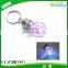 Winho Clear Plastic Bulb Pendant LED Color Changing Keychain