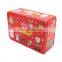 Christmas gift empty biscuit tin cans for canning wholesale