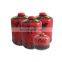 Screw valve butane gas cartridge 450g and butane gas cartridge 450g hebei dingzhou