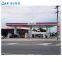 Galvanized Space Frame Steel Structure Gas Petrol Filling Station Canopy Roofing Cover