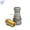 ISO7241B good quality close type connector hydraulic quick coupling with carbon steel