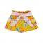 Baby Floral Short With Sash Short Pants Children Ruffle Print Shorts Toddler