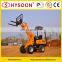 CE multi-function articulated mini wheel loader for sale
