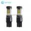 T20 7440 4014 57SMD LED Canbus Bulb Lamp Brake Light Tail rear lights Turning Signal 12V 24V White yellow red