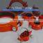 newly produced DIN2440 welded steel pipe with red coating