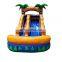 2020 new 13ft inflatable tropical paradise water slides with air blower