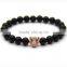 HTB0113 Summer fashionable men bead bracelet buddha charm bracelet