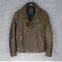 HOT SALE  WASHED MEN'S GENUINE COWHIDE LEATHER JACKET 2021AW NEW FASHION