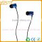 Best quality hot selling private mould deep bass comfortable silver stereo magnet earphones