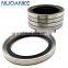 Stainless Steel PTFE Crankshaft Rear Multiple Lips Shaft Seal Air Compressor PTFE Rotary Oil Seal