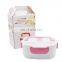 Wholesale Plastic PP portable eco-friendly electric heated lunch box