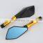 Hot Sales High Quality  Aluminum Motorcycle Rearview Mirrors For Kawasaki Suzuki