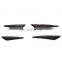 Universal Carbon Fiber Front Bumper Fins Canards Splitters 4pcs/set