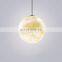 Tonghua 2021 Acrylic Material Moon E26 E27 Lamp Holder LED Light Hotel Coffee Library Decorative Modern Lighting Pendant Lamp
