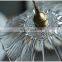 Decor Nordic Glass Lotus Leaf Style Gradient Color Bedroom Chandeliers Pendant Light