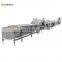 Automatic Salad Vegetable Processing Line Vegetable  Fruit Cutting Washing Production Line