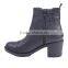 Competitive price China hiking underground woman shoes boots with rlastic band