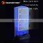 LED light acrylic table stand menu holder