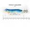 12G/8CM  Flash Fishing Hard lure Luminous Squid Jig Lures Wood Shrimp with Button Batter