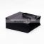 Custom your logo printed luxury plain black paper gift bags wholesale