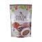 Top zip plastic bag food packaging/ 3 side seal zipper bag/ stand up pouch zip lock bag for beef jerky,sea food