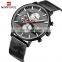 NAVIFORCE NF9169 Unique Design Original Japan Quartz Brand Watch Camouflage Stainless Steel Men Wrist Watches