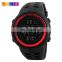 SKMEI 1251 Men  Digital Sports Watches Countdown Double Time Watch Alarm Chronograph Wristwatches