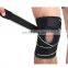 Breathable Knee Pain Brace Spring Adjustable Patella Gel Pads For Knee Support Brace