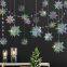 Hot Sale 6 Pcs/Set Custom Indoor Paper 3D Snowflake Hanging Christmas Ornaments For Decoration