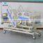 New Year Sale Customized Angle Indicator Motorized Electric 5 function Hospital Medical Patient Beds With 4 Mute Casters