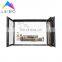 Elegant Aluminum Stacking Glass Energy Saving bi Folding Window Vertical Fold up Window