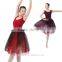New Dansgirl Long Ballet Tutus Performance Ballet Dress Adult Lace Dance Dress