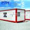 prefab container house with toilets for mining camp classroom dormitory