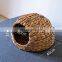 Hot Sale Cat Nest Natural Handmade Straw Woven Breathable Hyacinth Pet Bed Four Seasons Wholesale made in Vietnam