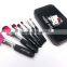 7pcs Newest makeup brushes professional synthetic hair hello kitty cosmetic makeup brushes