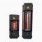 1500 Watt Electric Outdoor Infrared Quartz Heater with Tripod and Remote Control
