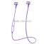 bluetooth 4.1 version sports earphone with mic and remote ,bluetooth earphone