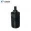 LED variable focus spotlight E27 screw shaped light bulb emitting light on the side