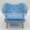 replica fiberglass material elegant grace cashmere Finn Juhl Pelican Chair with solid wood frame