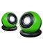 Table TWO-WAY Computer Music Player Box Portable Ball Computer Speakers Stereo Wired Speaker