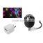 Colorful USB Reading Lamp 4W USB Flash Night Projector Lamp, 2 in 1 Mini Rotating Magic Ball Stage Projector Light