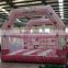 2014 New Hello Kitty castle pvc inflatable playground for kids