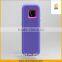 Case for Samsung S6 edge/S7 edge Armor Hybrid Robot phone case with Full body covered purple